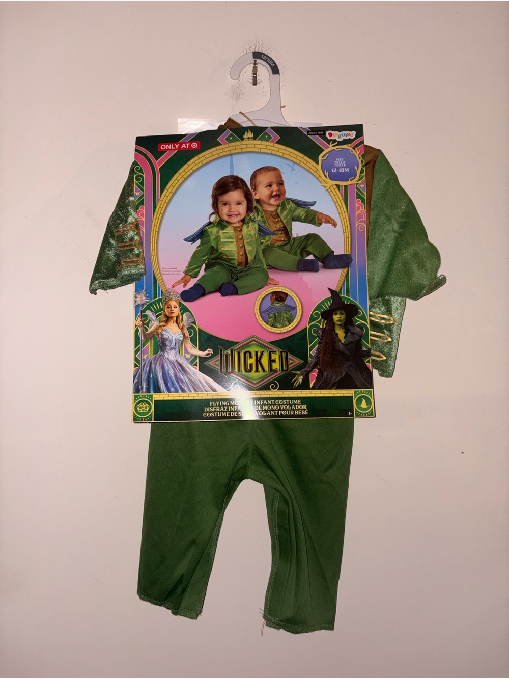 NWT Wicked Flying Monkey size 12-18 months